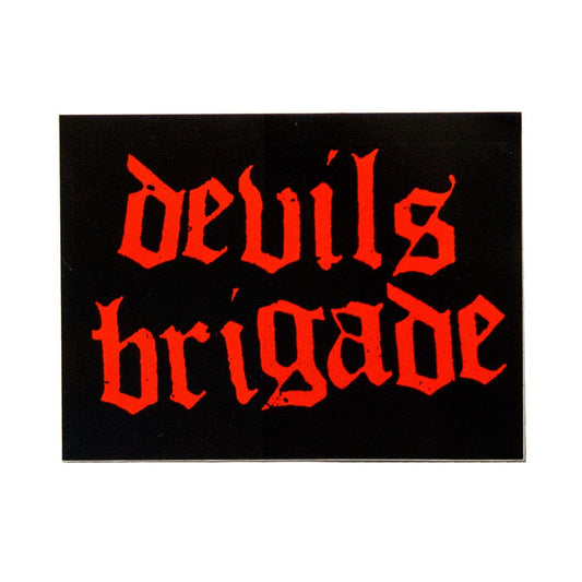 Devils Brigade (Logo) Sticker